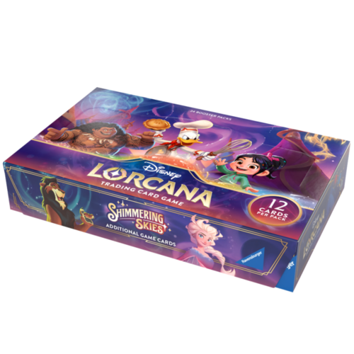 Cartas Disney Lorcana TCG Caja Shimmering Skies Inglés