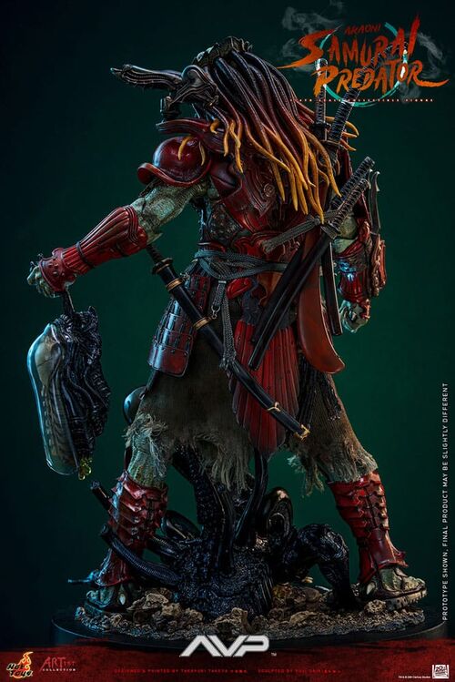 Alien vs. Predator Figura Artist Collection 1/6 Akaoni Samurai Predator 35 cm