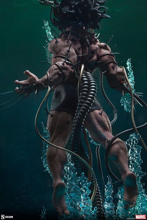 Figura Marvel Premium Format Wolverine Weapon X Hot Toys 64cm