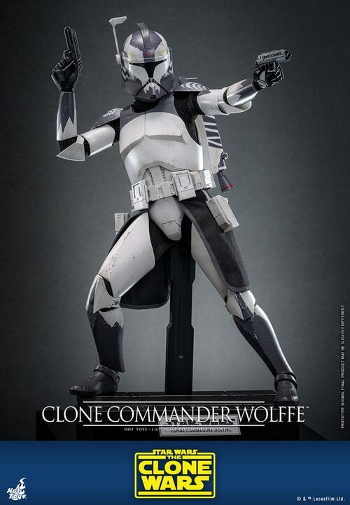 Figura Star Wars Clone Commander Wolffe 30 cm