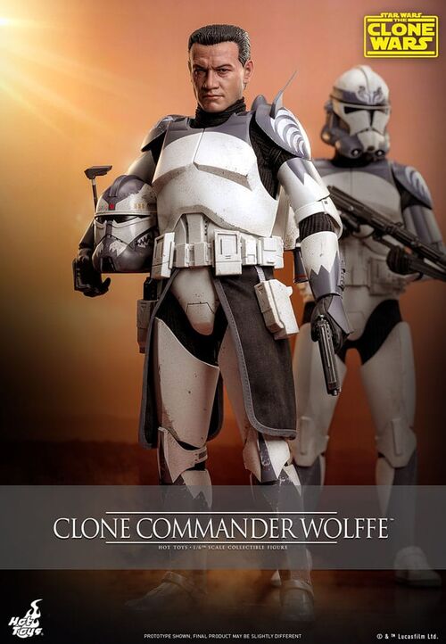 Figura Star Wars Clone Commander Wolffe 30 cm