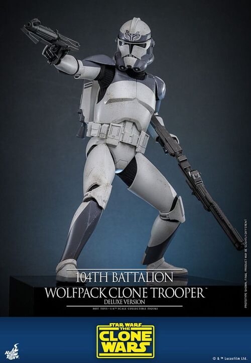 Figura Star Wars 104th Battalion Wolfpack Clone Trooper Deluxe Version 30 cm