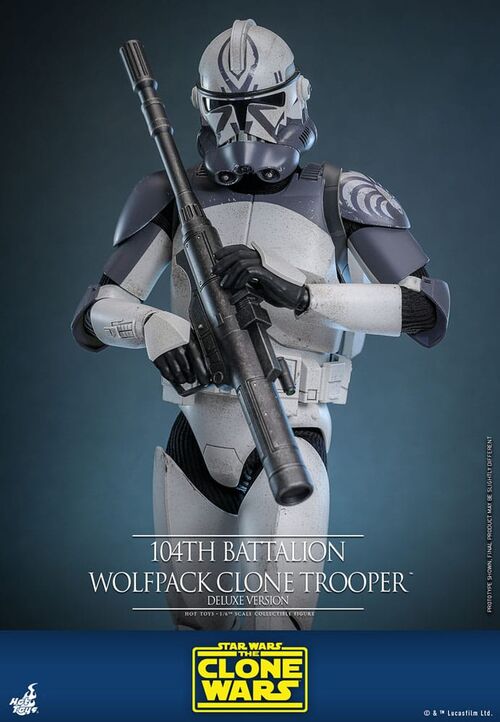 Figura Star Wars 104th Battalion Wolfpack Clone Trooper Deluxe Version 30 cm