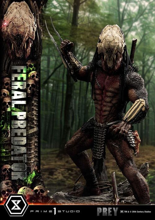 Figura Retro Prey Museum Masterline Feral Predator 89 cm