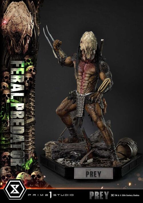 Figura Retro Prey Museum Masterline Feral Predator 89 cm