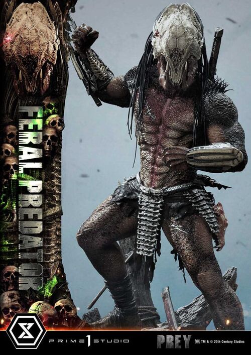 Figura Retro Prey Museum Masterline Feral Predator 89 cm