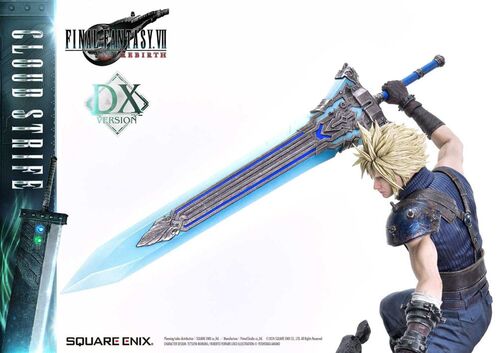 Figura Videojuegos Cloud Strife Deluxe Version 68cm Final Fantasy VII