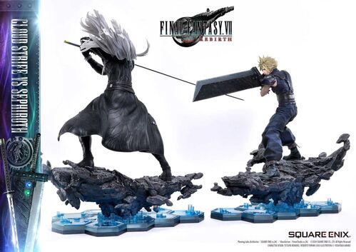 Figura Videojuegos Cloud Strife & Sephiroth 68cm Final Fantasy VII